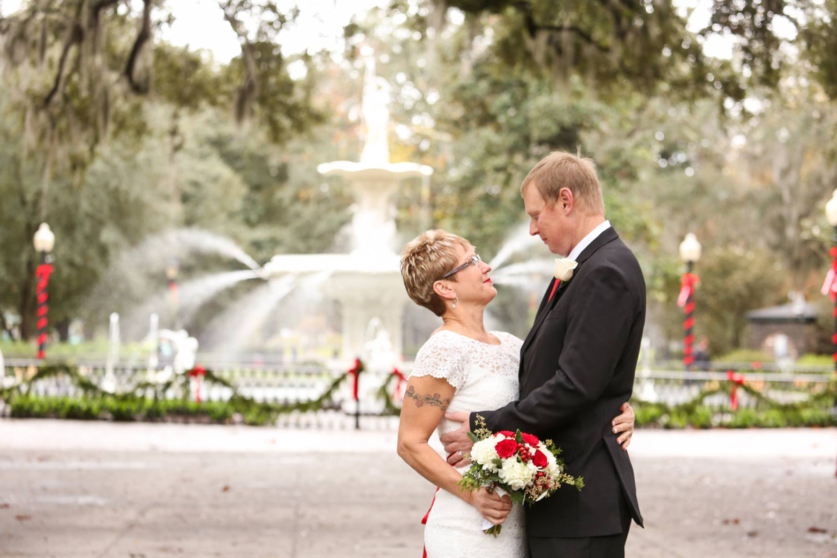 Forsyth Park weddings are the most popular location. Located in Downtown Savannah